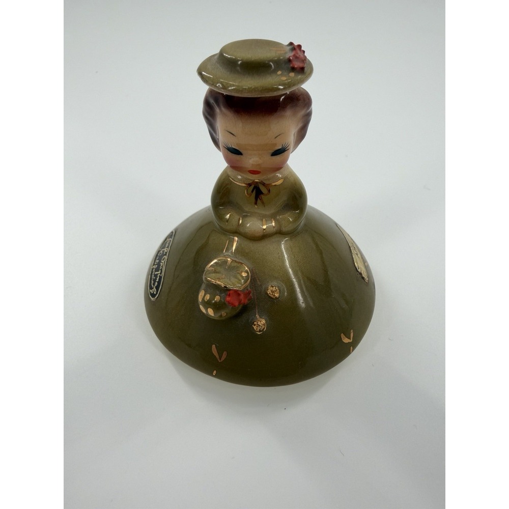 Vintage 1950s Josef Originals April Birthday Girl California Figurine